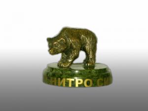 Корпоративная символика Медведь "Нитро Сибирь"