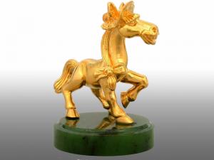 Коллекция "Гороскоп" Лошадь (золото)