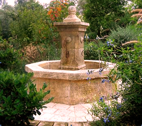 Декорирование фонтана